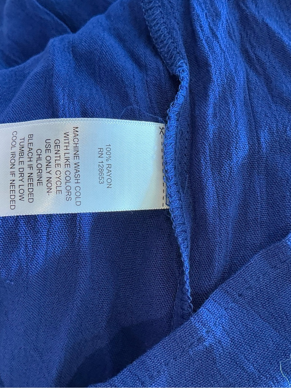 Dotti Royal Blue Button-Front Swim Coverup AMERICANA - Picture 7 of 7